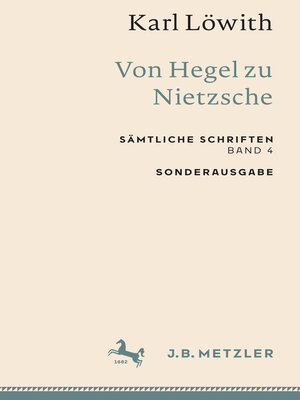 cover image of Von Hegel zu Nietzsche